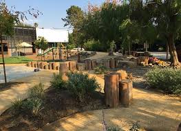 School playground organically maintained